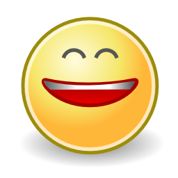 Download free face smiley smile laugh icon